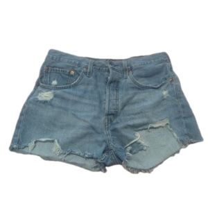 LEVI'S 501 w 30 denim jean shorts cut offs button fly